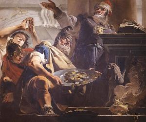 Tiepolo Eliodoro saccheggia il tempio mod