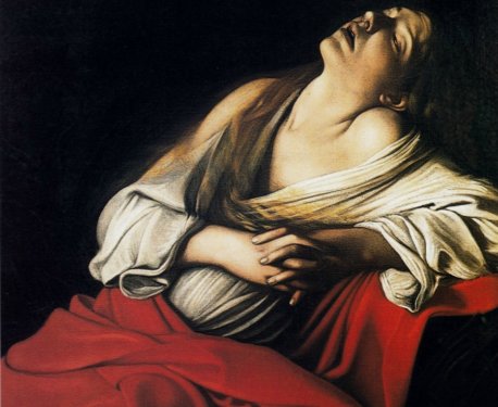 Экстаз Магдалины, 1608 год, Караваджо, частная коллекция